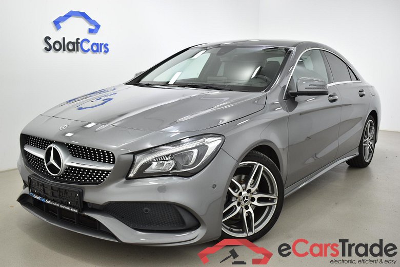 Mercedes CLA 180 d AMG LED-Xenon Navi Sport-Leather-Alcantara KeylessGo Klima PDC ...