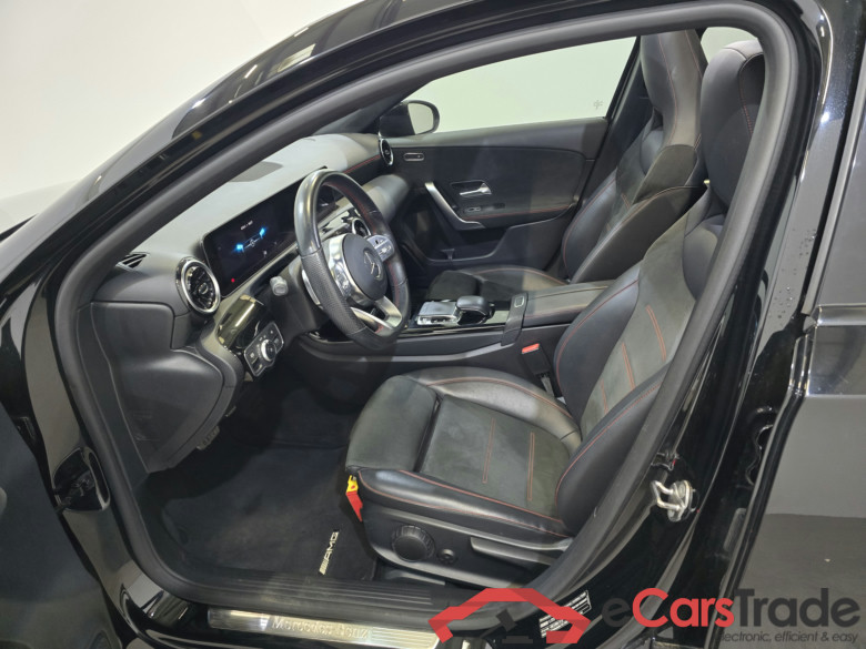 Mercedes A 180d AMG Night Aut. Pano LED-Xenon Widescreen Navi Sport-Leather-Alcantara KeylessGo Camera Klima PDC ... #5