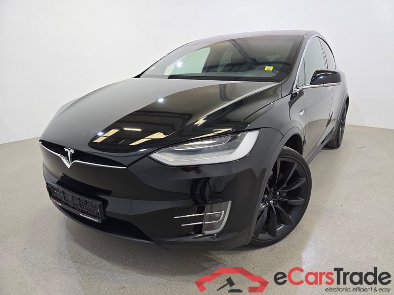 Tesla Model X Long Range Dual Motor 100 KWH AWD Pano LED Virtual Navi Leather KeylessGo Camera Klima PDC ...