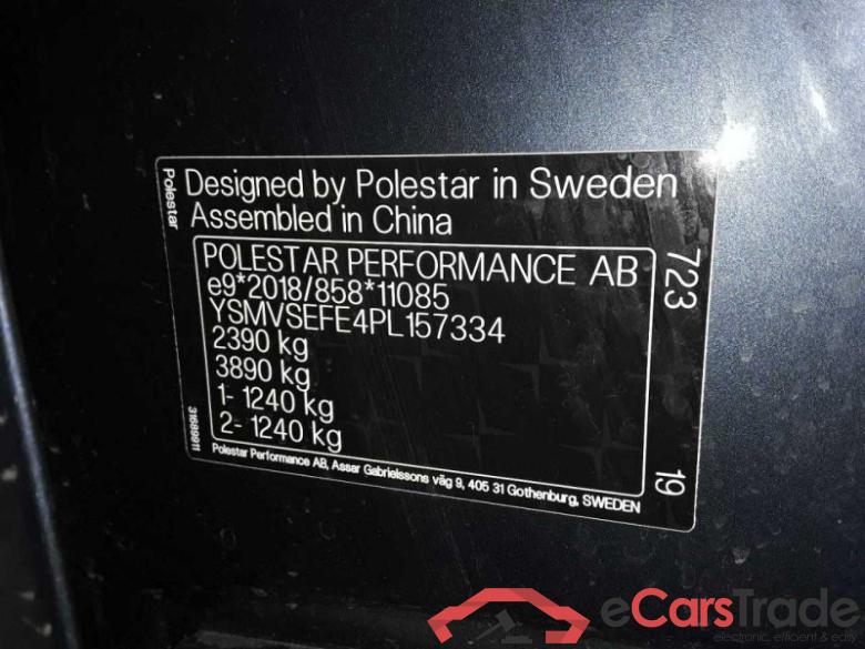 Polestar 2 (05.2020->) DE - LimS5 Elektro 69kWh, Standard Range Single, 2022 - 2022 #4