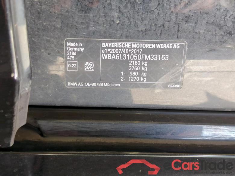 Baureihe 3 Touring 318 d 2.0 110KW MT6 E6d #4