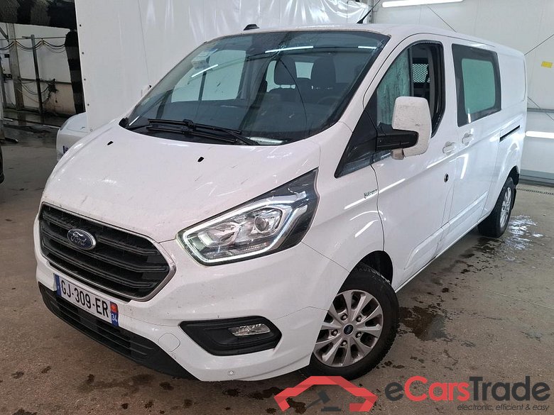 FORD Transit Custom / 2018 / 4P / Fourgon tôlé 2.0 ECOBLUE 130 300 L2H1 AUTO LIMITED