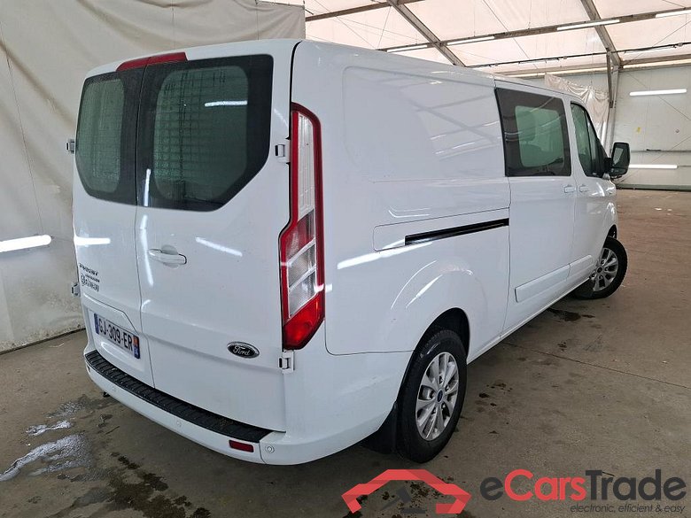 FORD Transit Custom / 2018 / 4P / Fourgon tôlé 2.0 ECOBLUE 130 300 L2H1 AUTO LIMITED #3