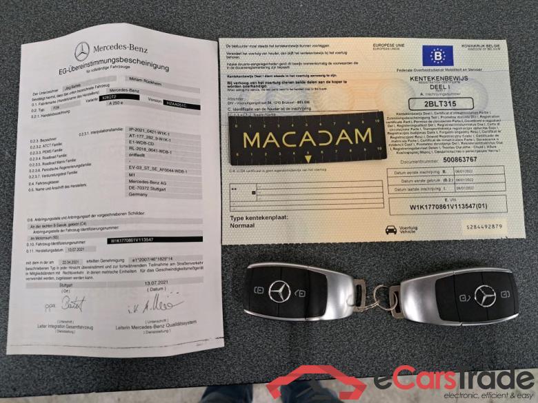 MERCEDES - MER A 250 e 218PK DCT Business Solution & Smartphone Integration * HYBRID * #4