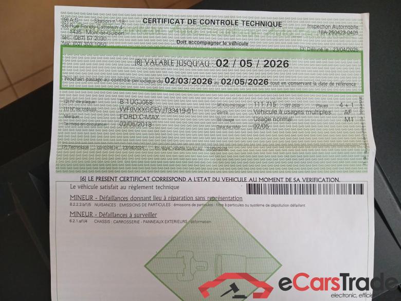 FORD C-Max C-Max 1.5 TDCi Sport PowerShift (EU6.2) #5