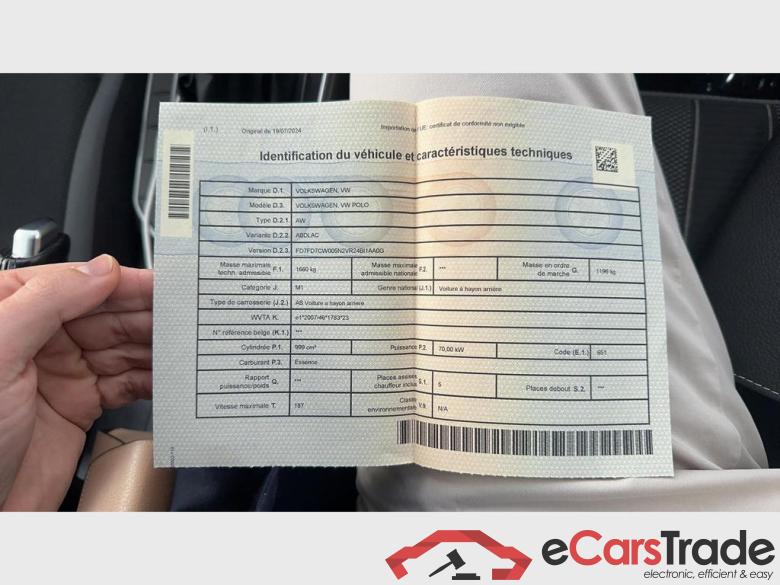 VOLKSWAGEN Polo Polo 1.0 TSi Highline OPF DSG (EU6AP) #6