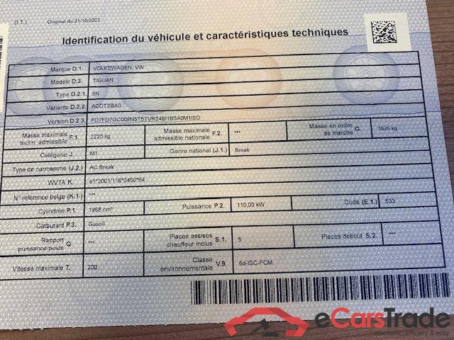 VOLKSWAGEN Tiguan Tiguan R-Line Business Premium 2.0 TDI SCR 110 kW (150 ch) 7 vitesses DSG #5