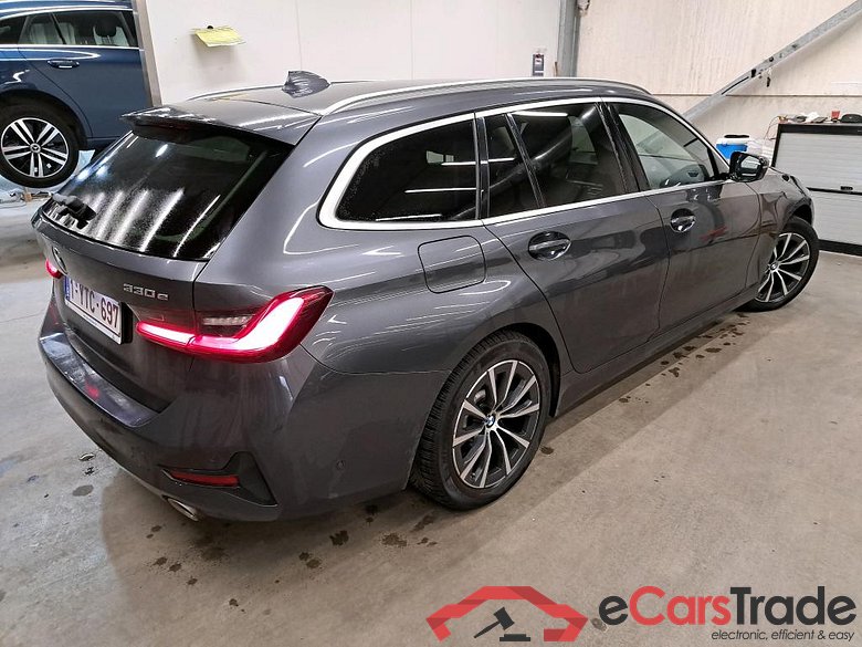 BMW - BMW 3 TOURING 330e 292PK Pack Business With Vernasca Leather & Driving Assistant & Parking Assistant Pack & Electric Trailer Hook  * HYBRID * #2