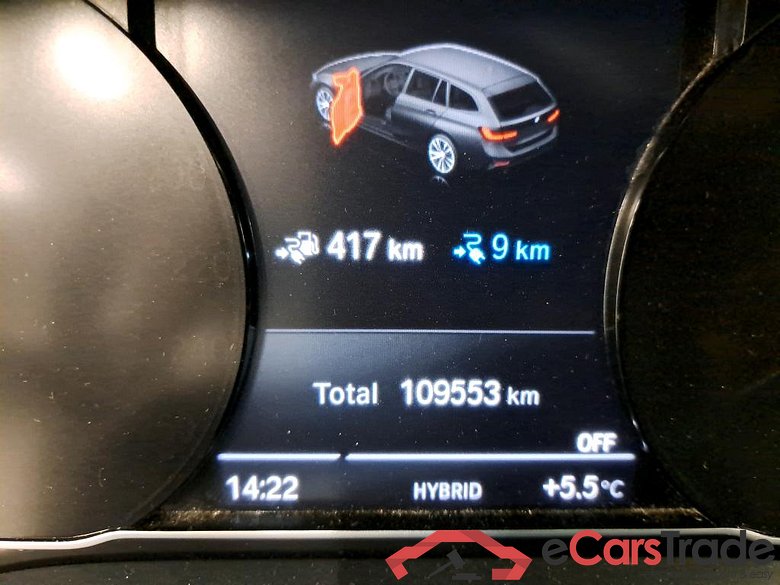 BMW - BMW 3 TOURING 330e 292PK Pack Business With Vernasca Leather & Driving Assistant & Parking Assistant Pack & Electric Trailer Hook  * HYBRID * #5