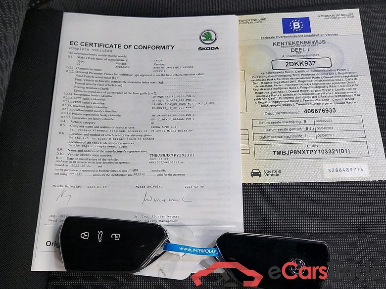 SKODA - SKO OCTAVIA COMBI 1.0 TSI eTec 110PK DSG7 Clever+ & Side Assist & Travel Assist * PETROL * #4