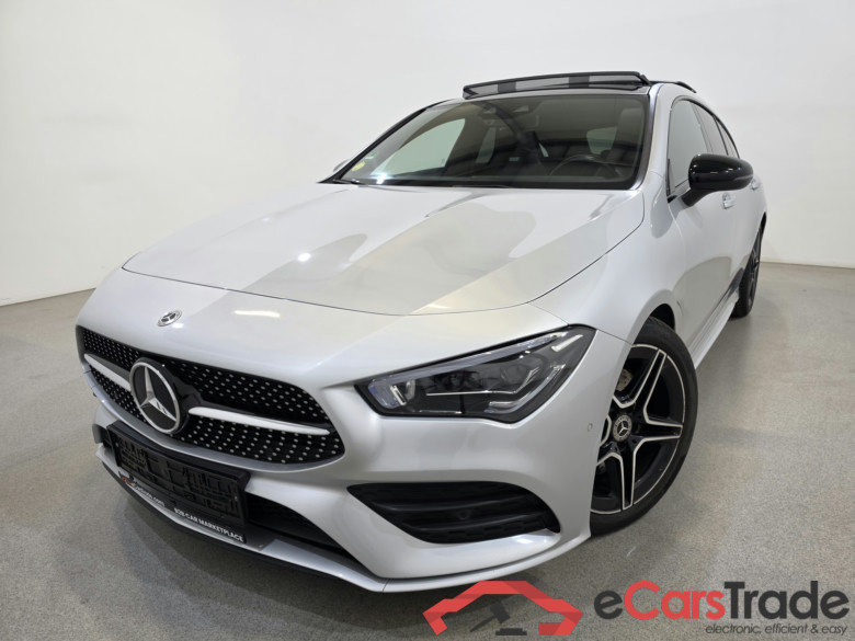 Mercedes CLA 200d SB AMG Night Aut. Pano LED-Multibeam Widescreen Burmester Ambient Navi 1/2 Sport-Leather-Alcantara KeylessGo Camera Klima PDC ...