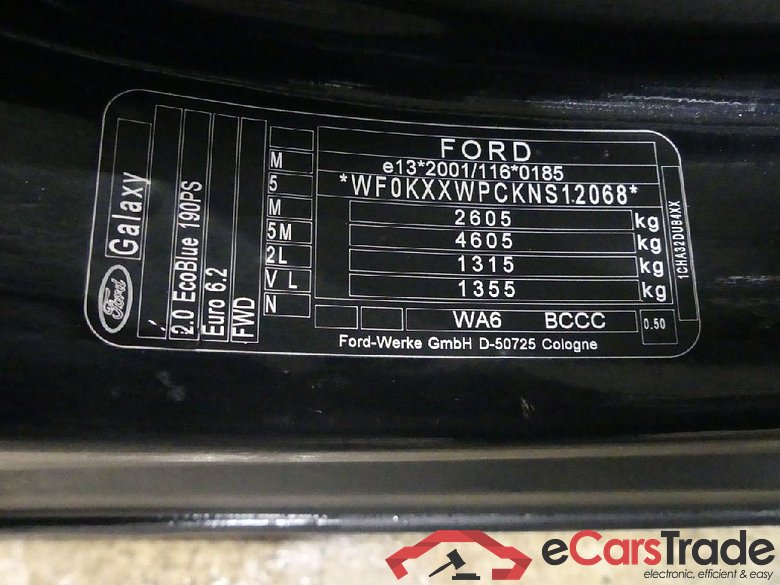 Galaxy Titanium 2.0 EcoBlue 140KW AT8 7 Sitzer E6dT #5