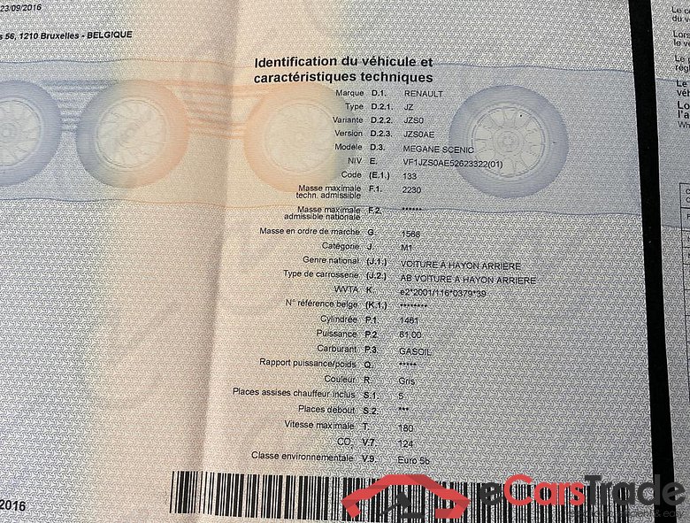 RENAULT Grand Scénic Grand Scénic 1.5 dCi Limited 5pl. EDC #6