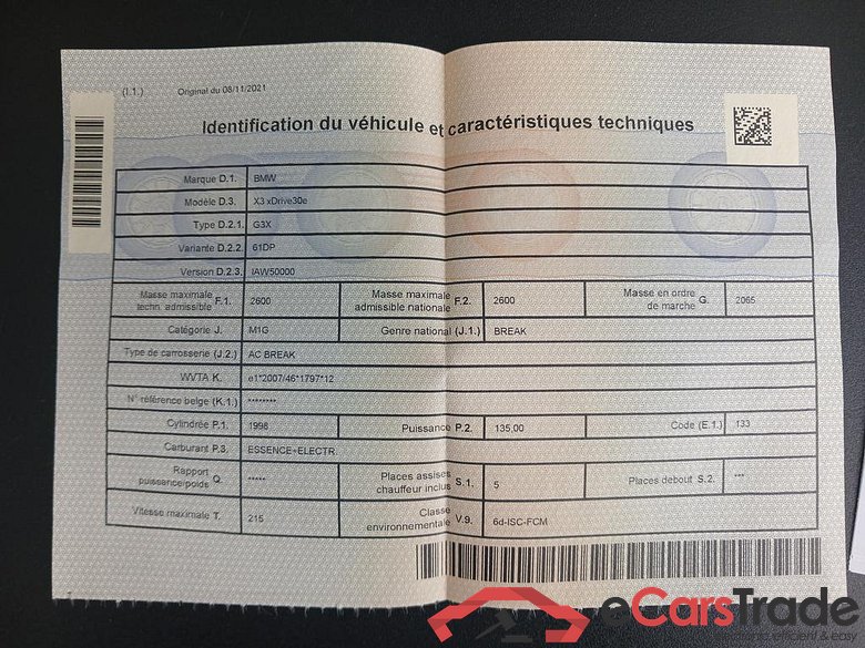 BMW X3 PHEV (G01 LCI) 2.0iAS xDrive30e (215 kW) #6