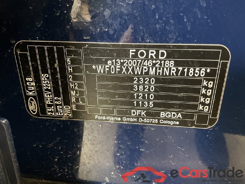 Kuga Plug-In Hybrid ST-Line 2.5 165KW ATV E6d #5