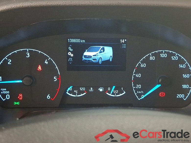 FORD Transit Custom / 2018 / 4P / Fourgon tôlé 2.0 ECOBLUE 130 300 L1H1 TREND BUSINESS #6