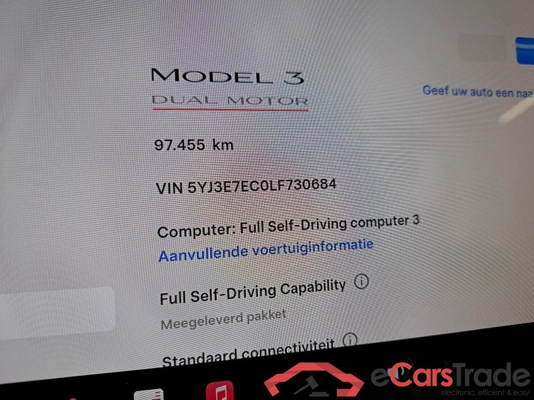 TESLA - TES MODEL 3 Performance Dual Motor AWD 490PK & Full Self Driving Capacity  * ELECTRIC * #5