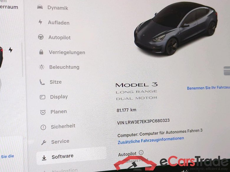 TESLA Model 3 Langstreckenbatt. Allradantrieb Dual Motor 4d 366kW #5