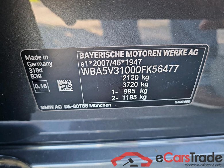 BMW - BMW 3 BERLINE 318dA 136PK Advantage Pack Business With Heated Seats & PDC Front & Rear #6