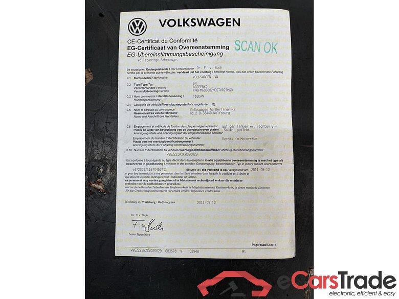 VOLKSWAGEN Tiguan Tiguan Sport & Style BM Tech. 2.0 l TDI 103 kW (140 PS) 6-speed #3