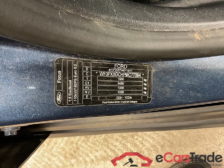 Focus Turnier Cool & Connect 1.5 EcoBoost 110KW AT8 E6d #5