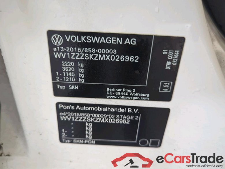 VOLKSWAGEN Caddy Cargo 55 kW #2