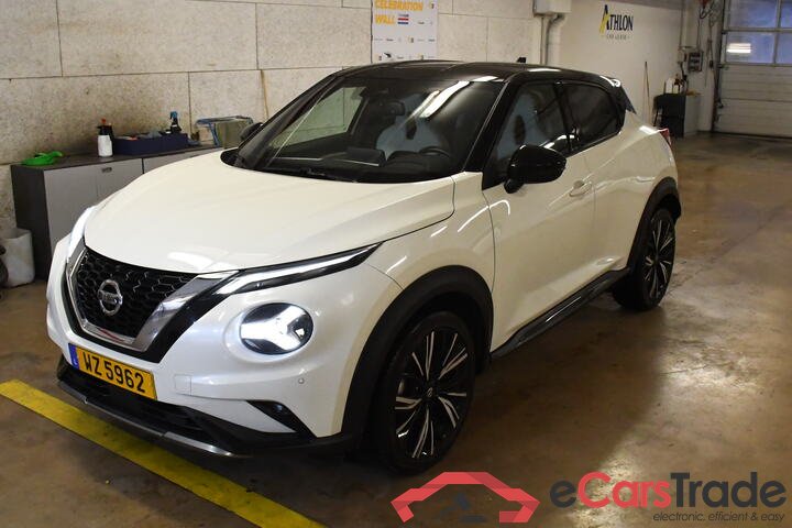 Nissan Juke 1.0 DIG-T N-Design Aut. LED Navi ACC 1/2 Sport-Leather Camera KeylessGo Klima PDC ...