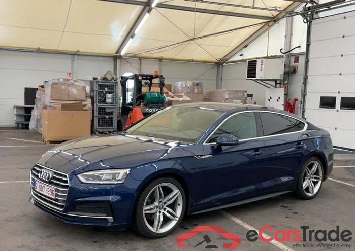 Audi A5 SB 2.0 TDI 150HP S-Line Aut. LED-Matrix Virtual Ambient Navi-Pro Sport-Leather KeylessGo Klima PDC ... #1