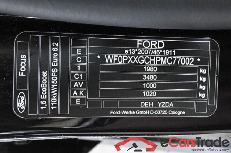 Focus Turnier Cool & Connect 1.5 EcoBoost 110KW AT8 E6d #5