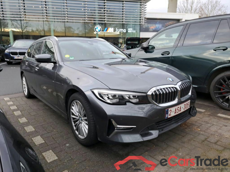 BMW 318d Luxury-Line LED-Xenon LC-Pro Navi Leather KeylessGo Klima PDC ... #2