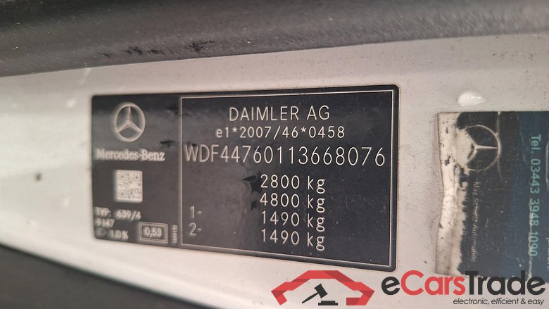 Vito Kasten 114/116 CDI 119 CDI/BT RWD kompakt (447.601) 2.1 100KW AT7 E6 #5