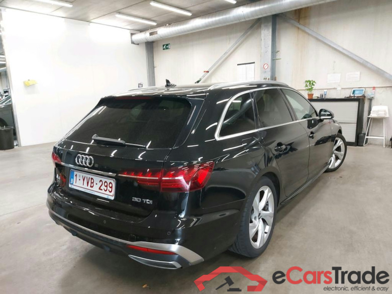 AUDI - AUD A4 AVANT 30 TDi 136PK S-Tronic S line Business Edition Pack Platinum & S Line Interior With Heated Nappa Leather & Matrix LED & Trailer Towing Hook & Rear Camera #2