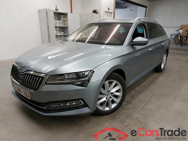 SKODA - SKO SUPERB COMBI TSI ACT 150PK DSG7 Clever+ Pack Style Premium II With Leather Ventilated Electric Mem Seats & Safety & Lane & Side Assist & Area View 360 Camera & Trailer Hook  * PETROL *
