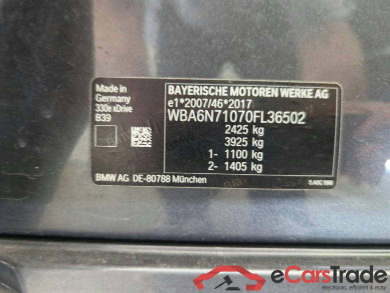 Baureihe 3 Touring 330 e xDrive Sport Line 2.0 185KW AT8 E6d #5