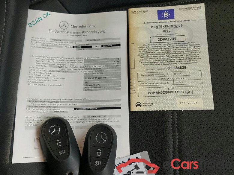 MERCEDES - MER C BREAK 200 d 163PK DCT Business Line & Removable Trailer Hook #4
