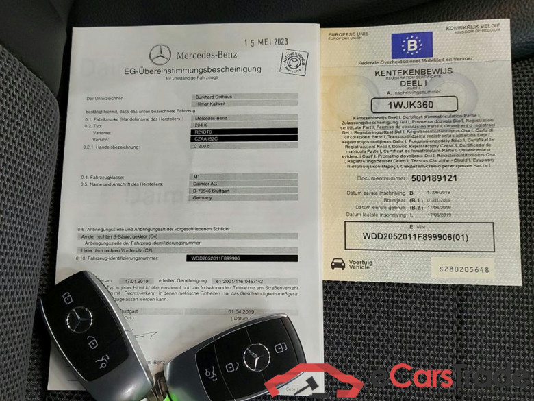 MERCEDES - MER C BREAK 200 d 160PK 9G-Tronic Business Solution Avantgarde #4