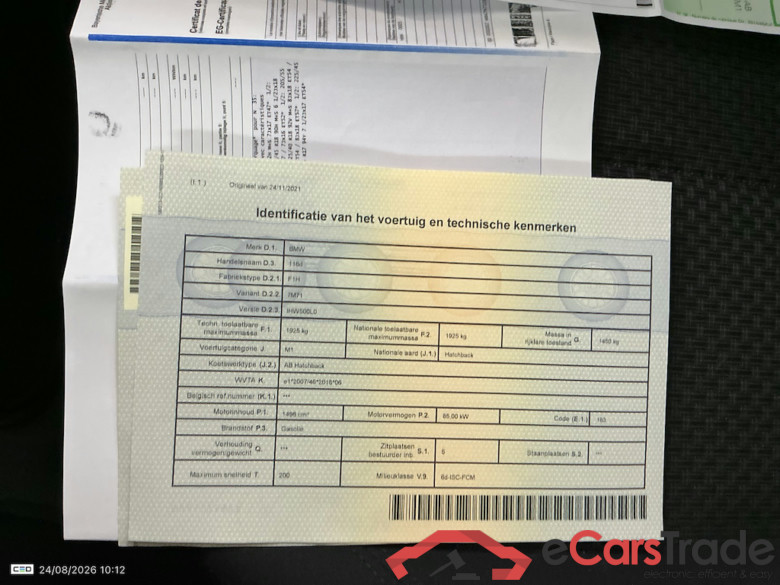 BMW 1 SERIES HATCH 1.5 116D (85KW) #3