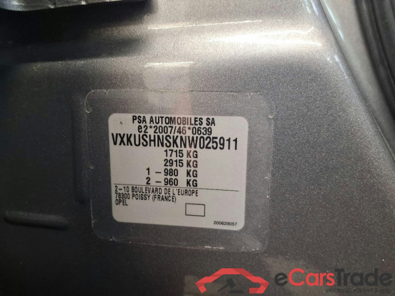 Opel Mokka (2020->) DE - SUV5 1.2 Turbo EU6d, Ultimate, 2020 - 2022 #2