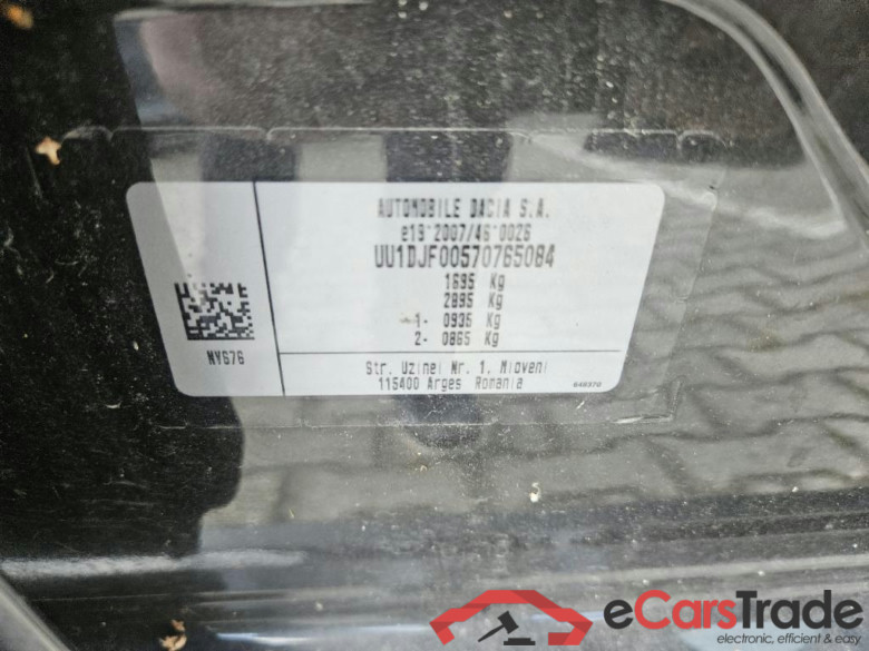 Dacia Jogger 81 kW #1