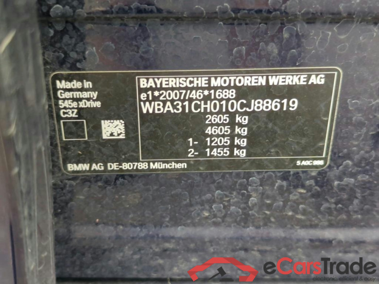 Baureihe 5 Lim. 545 e xDrive Luxury Line 3.0 290KW AT8 E6d #4