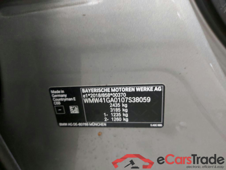 MINI - MIN COUNTRYMAN E 204PK With Climatic & Navigation & Cruise Control & Park Sensors Front & Rear  * ELECTRIC * #6