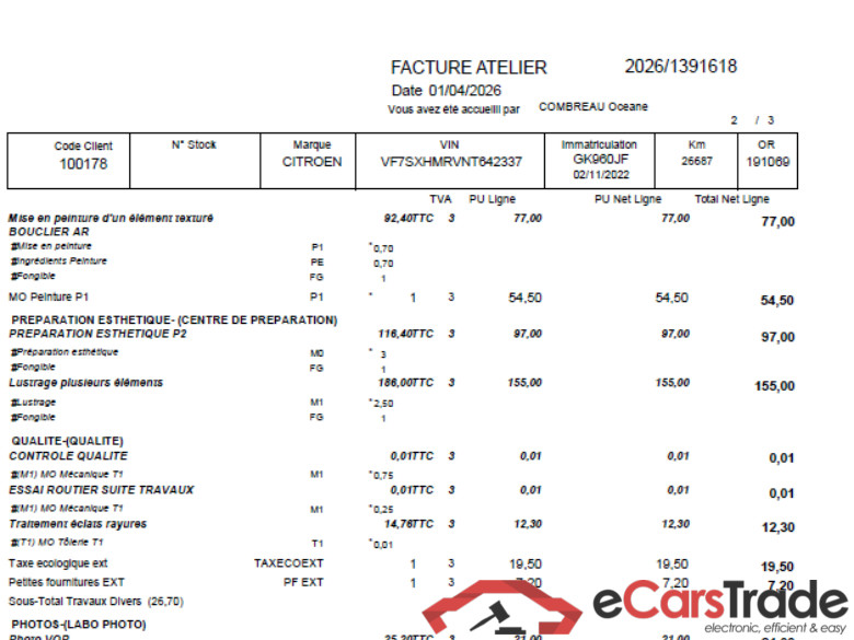 CITROEN C3 / 2020 / 5P / Berline PureTech 83 SS BVM Feel Pack / PRÊT A VENDRE #2