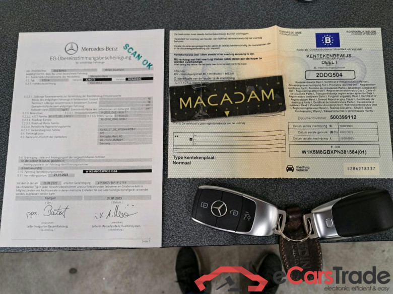 MERCEDES - MER CLA SHOOTING BRAKE 250 e 218PK DCT Business Line & Driving Assistant Plus & Trailer Hook With ESP  * HYBRID * #4