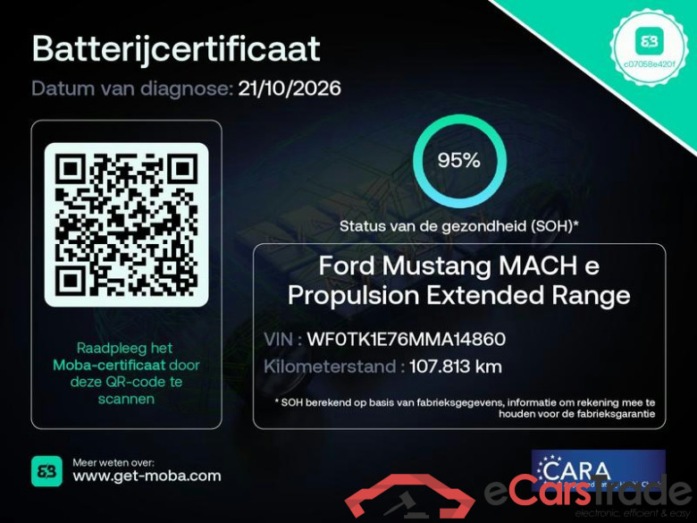 FORD Mustang Mach-E Extended RWD 98 kWh #2
